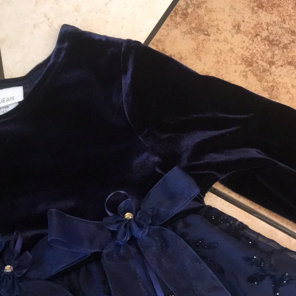 Bonnie Jean babygirl toddler‎ all over lace dress size 2t
